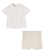 Load image into Gallery viewer, PAZ RODRIGUEZ Blouse + shorts set
