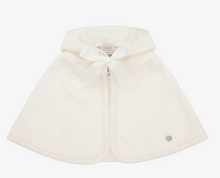 Load image into Gallery viewer, PAZ RODRIGUEZ Baby Girls Ivory Wool Knit Cape
