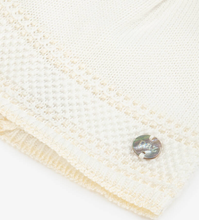 Load image into Gallery viewer, PAZ RODRIGUEZ Ivory Cotton Knit Baby Hat

