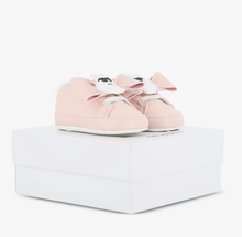 Load image into Gallery viewer, KARL LAGERFELD bow-detail Choupette-patch pre-walkers
