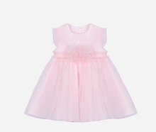 Load image into Gallery viewer, PATACHOU Elegant pale pink dress with tulle detail

