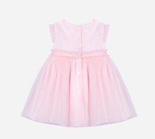 Load image into Gallery viewer, PATACHOU Elegant pale pink dress with tulle detail
