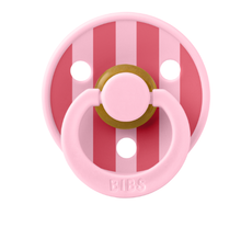 Load image into Gallery viewer, BIBS Pacifier Studio Colour 2 PACK Block Latex Size 1 Baby Pink Coral mix
