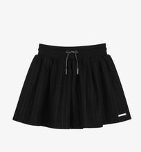 Load image into Gallery viewer, MICHAEL KORS pinstripe-pattern drawstring casual skirt
