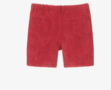 Load image into Gallery viewer, PAZ RODRGUEZ Red Corded Shorts
