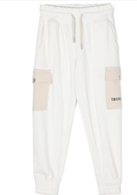 Load image into Gallery viewer, TRUSSARDI logo-embroidered cotton track pants
