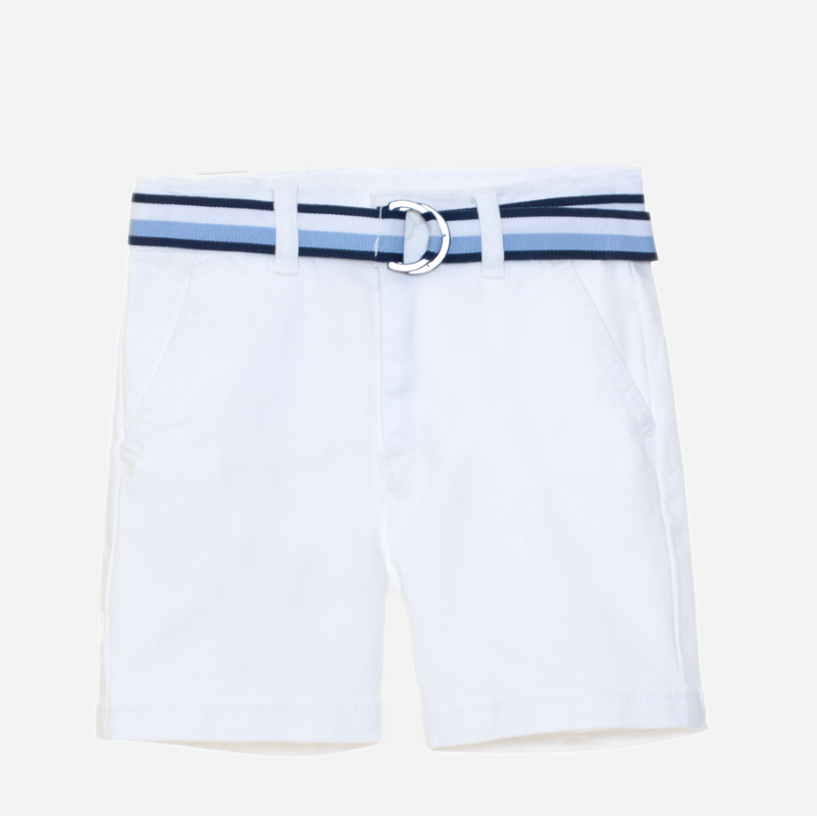 PATACHOU White twill shorts