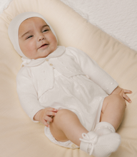 Load image into Gallery viewer, PAZ RODRIGUEZ Ivory Cotton Shortie
