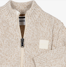 Load image into Gallery viewer, BABY BOSS zip up cardigan
