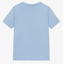 Load image into Gallery viewer, HUGO BOSS Boys Pale Blue Cotton T-Shirt
