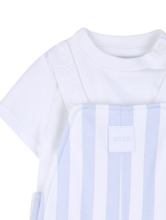 Load image into Gallery viewer, BOSS striped babywear set
