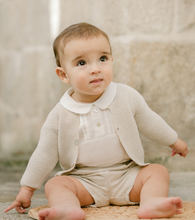 Load image into Gallery viewer, PAZ RODRIGUEZ BABY LINEN SHORTS AND SHIRT SET
