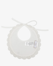 Load image into Gallery viewer, PAZ RODRIGUEZ lace-trim bib
