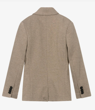 Load image into Gallery viewer, HUGO BOSS Boys Beige Knitted Suit Jacket
