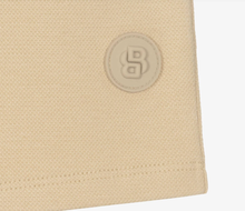 Load image into Gallery viewer, BOSS Boys Beige Cotton Piqué Shorts
