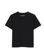 Load image into Gallery viewer, KARL LAGERFELD Sequin graphic T-shirt
