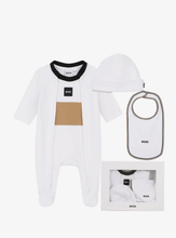 Load image into Gallery viewer, BOSS baby logo-patch three-piece set
