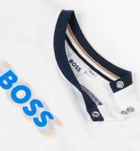 Load image into Gallery viewer, HUGO BOSS Boys White Cotton Shadow Logo T-Shirt
