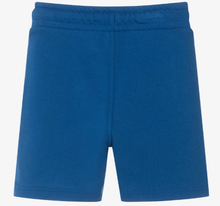 Load image into Gallery viewer, HUGO BOSS Boys Blue Cotton Shorts
