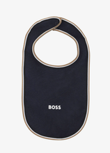 Load image into Gallery viewer, BOSS baby logo-patch babygrow set
