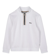 Load image into Gallery viewer, BOSS zip-neck sweatshirt
