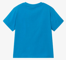 Load image into Gallery viewer, HUGO Boys Blue Racing T-Shirt
