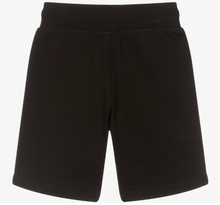 Load image into Gallery viewer, HUGO Boys Black Cotton Jersey Shorts
