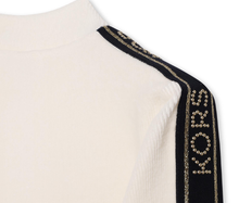 Load image into Gallery viewer, MICHAEL KORS Logo-embellished velvet dress
