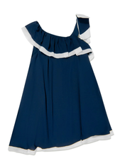 Load image into Gallery viewer, PATACHOU bow-embellished cotton dress
