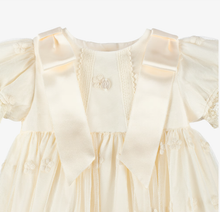 Load image into Gallery viewer, PATACHOU Girls Ivory Embroidered Tulle Ceremony Gown
