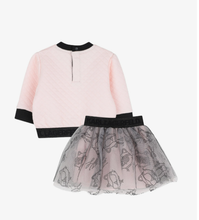 Load image into Gallery viewer, KARL LAGERFELD quilted tulle skirt set
