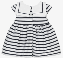 Load image into Gallery viewer, PATACHOU Baby Girls Cotton Piqué Sailor Dress
