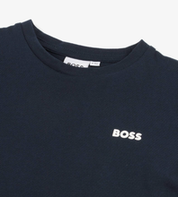 Load image into Gallery viewer, HUGO BOSS Boys Blue Cotton T-Shirt
