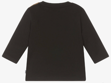 Load image into Gallery viewer, HUGO BOSS Boys Black Cotton Top
