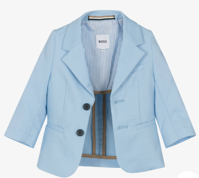 HUGO BOSS PALE BLUE SUIT