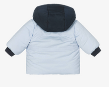 Load image into Gallery viewer, HUGO BOSS Baby Boys Blue Reversible Puffer Coat
