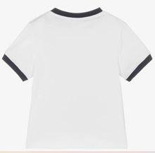 Load image into Gallery viewer, HUGO BOSS Boys White Cotton Shadow Logo T-Shirt

