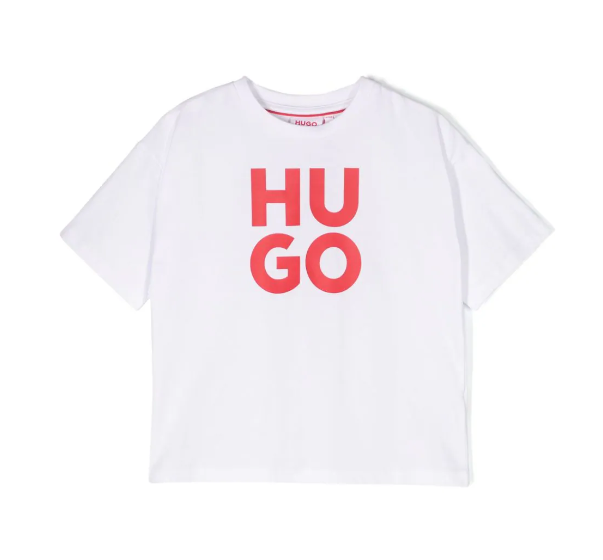 HUGO Logo print cotton tshirt