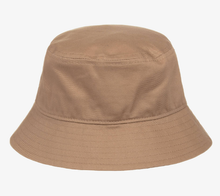 Load image into Gallery viewer, HUGO BOSS Teen Beige Cotton Patch Bucket Hat
