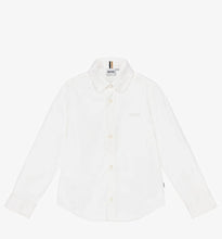 Load image into Gallery viewer, HUGO BOSS Boys White Oxford Cotton Shirt
