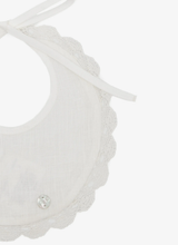 Load image into Gallery viewer, PAZ RODRIGUEZ lace-trim bib
