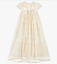 Load image into Gallery viewer, PATACHOU Girls Ivory Embroidered Tulle Ceremony Gown
