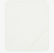 Load image into Gallery viewer, PAZ RODRIGUEZ Ivory Velour Baby Blanket (87cm)
