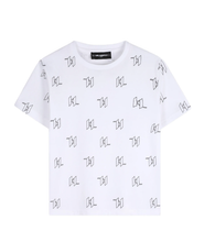 Load image into Gallery viewer, KARL LAGERFELD KIDS printed short-sleeve T-shirt
