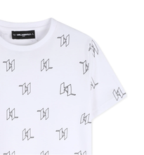 Load image into Gallery viewer, KARL LAGERFELD KIDS printed short-sleeve T-shirt
