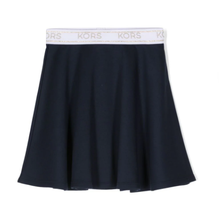 Load image into Gallery viewer, MICHAEL KORS Logo-waistband flared miniskirt
