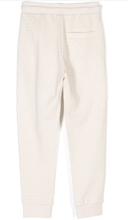 Load image into Gallery viewer, MICHAEL KORS monogram-pattern terry-cloth jogging bottoms
