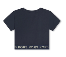 Load image into Gallery viewer, MICHAEL KORS Logo-tape jersey T-shirt
