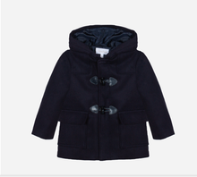 Load image into Gallery viewer, PATACHOU Blue Navy Muflon Coat
