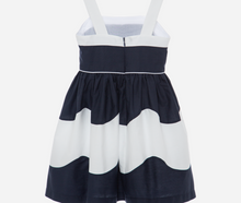 Load image into Gallery viewer, PATACHOU Nav Blue Dress with Details

